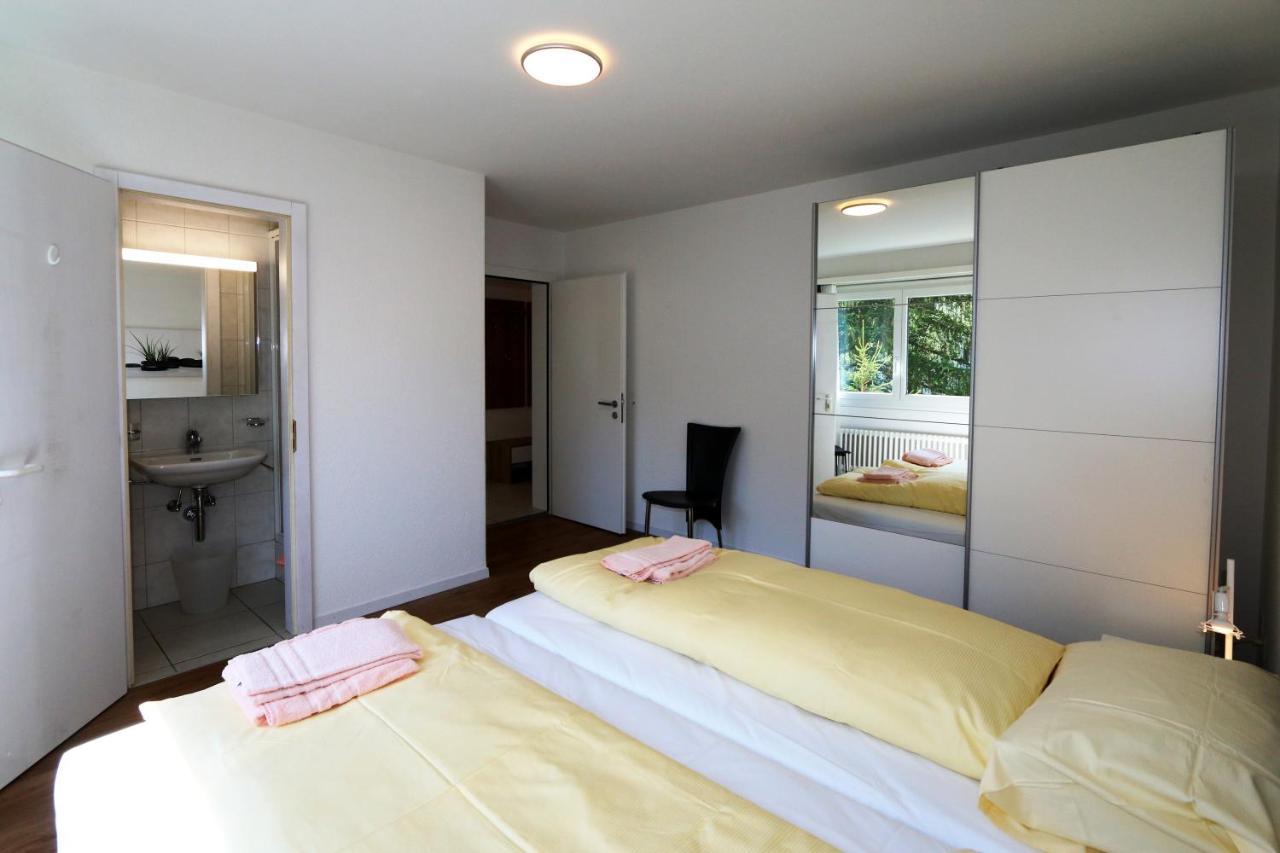 Haus Cristal Apartment Saas-Fee Bagian luar foto