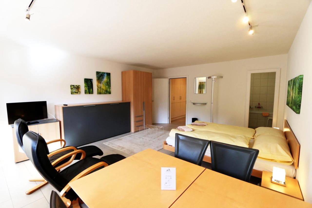Haus Cristal Apartment Saas-Fee Bagian luar foto